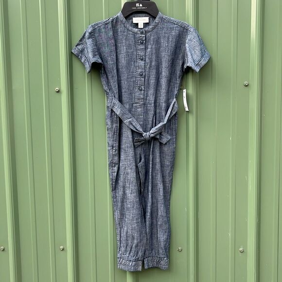 Girls Jumpsuit Oversized Shirt/Dress Overalls & Pants 3-Piece Bundle Size XS - Picture 2 of 14